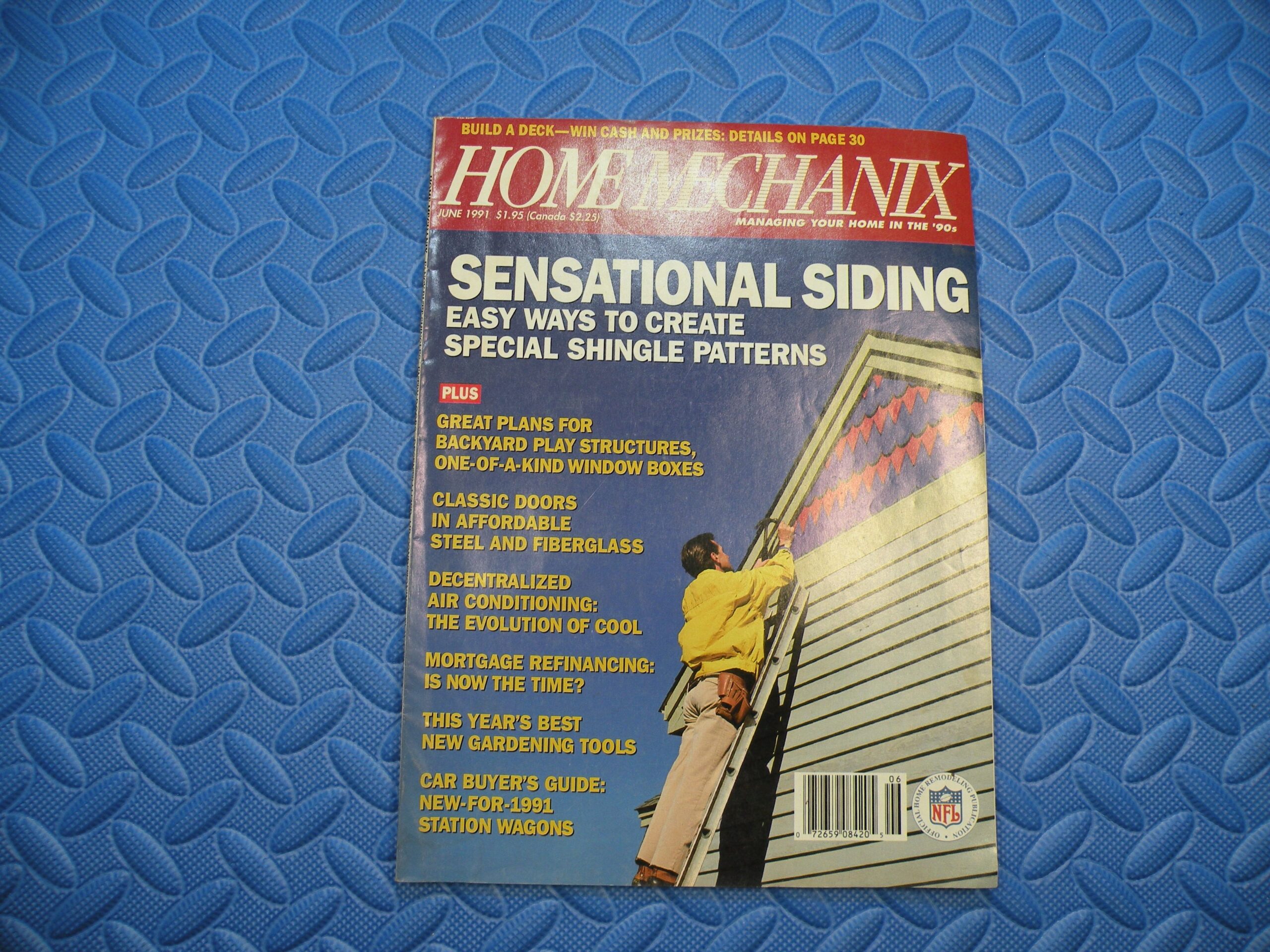 1991 Home Mechanix June Magazine