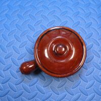 644 Hall American Bakeware Stoneware Pot w/ Lid - Brown