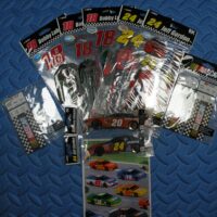 Lot of 9 Nascar Scrapbook Racing Race Cars Stickers