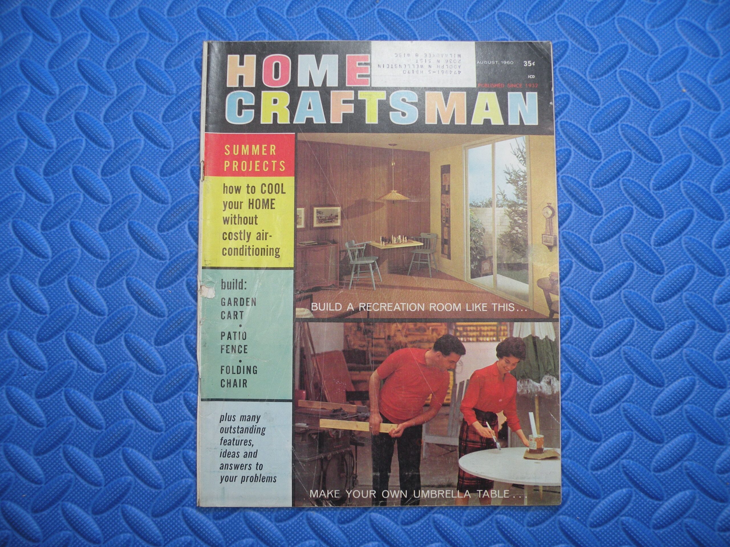1960 Home Craftsman July-August Magazine