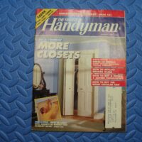 1989 The Family Handyman January Magazine