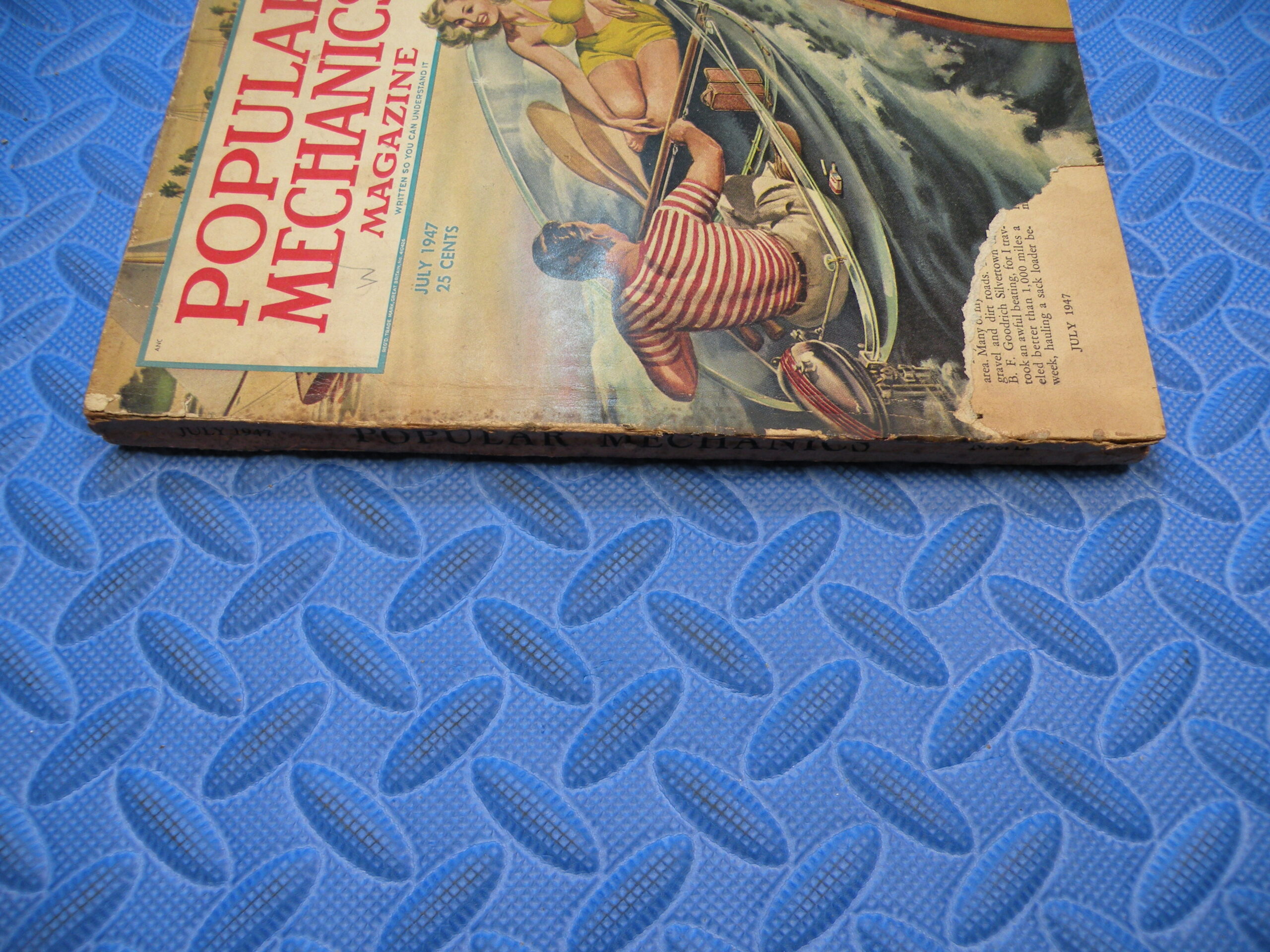 1947 Popular Mechanics July Magazine - Image 3