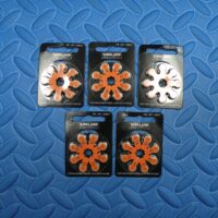 (x5) Kirkland Signature Hearing Aid Batteries Size Format 13, 1.45 Volt
