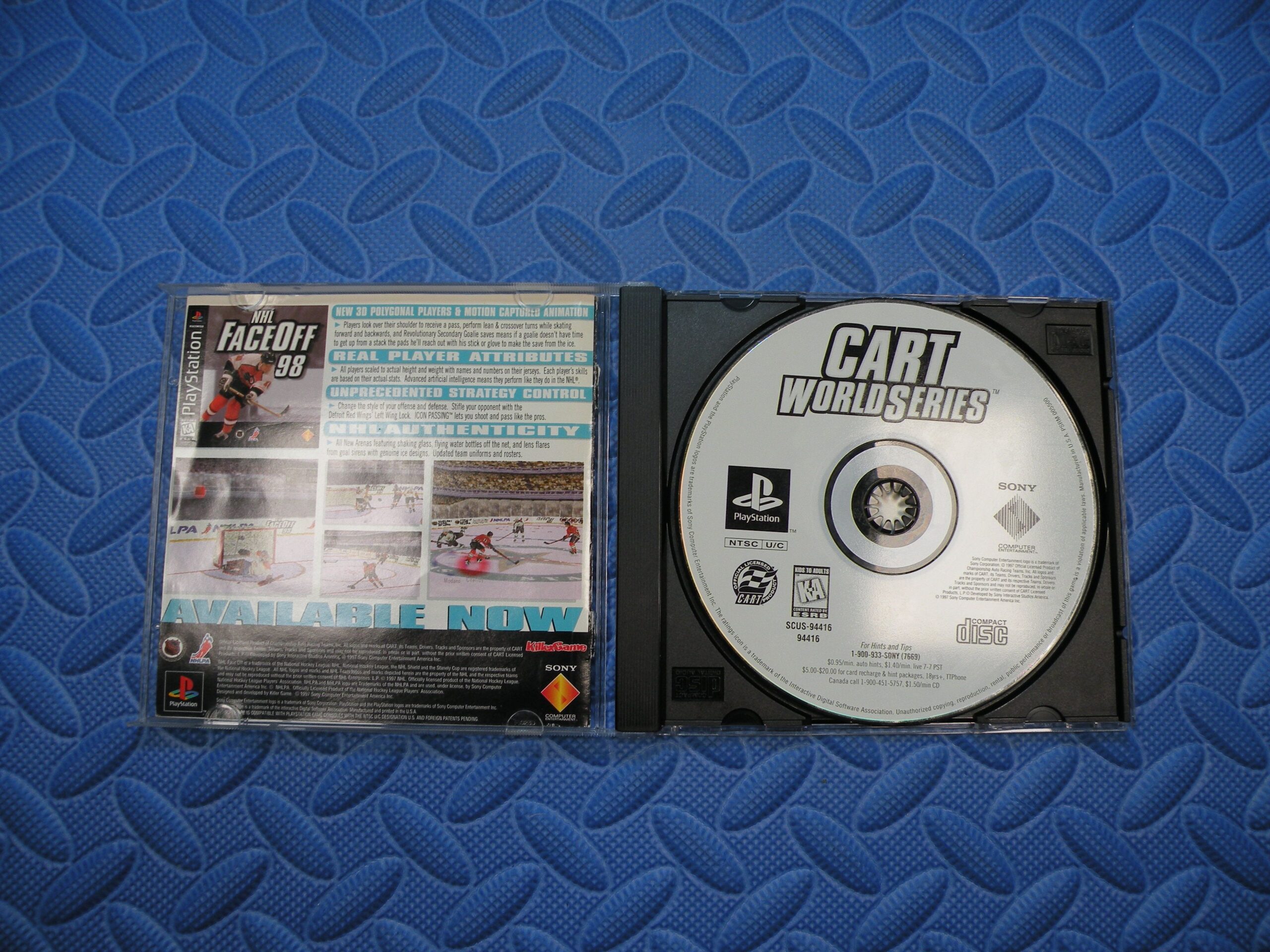 CART World Series (Sony PlayStation 1, 1997) - Image 3