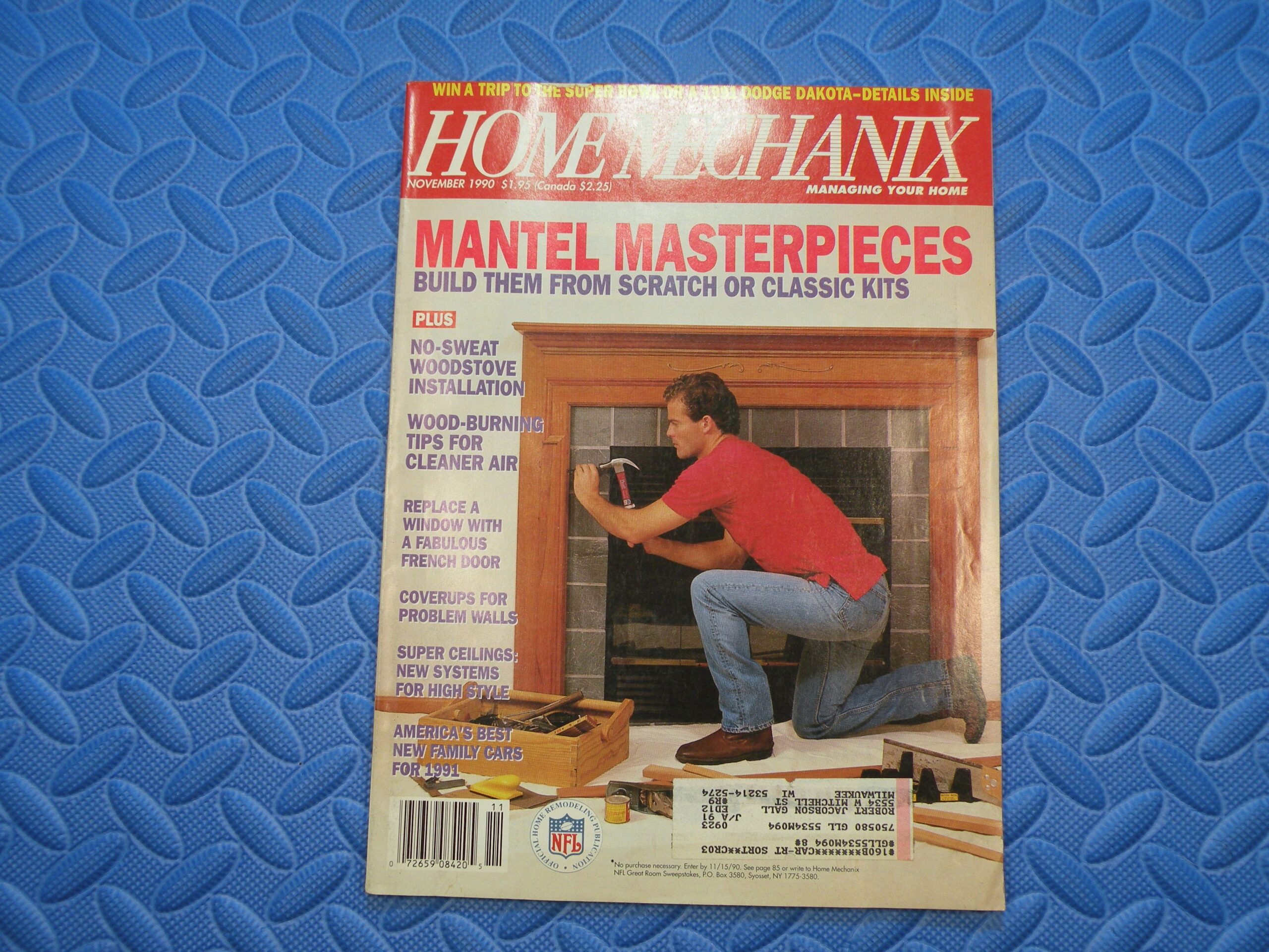 1990 Home Mechanix November Magazine