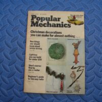 1972 Popular Mechanics December Magazine