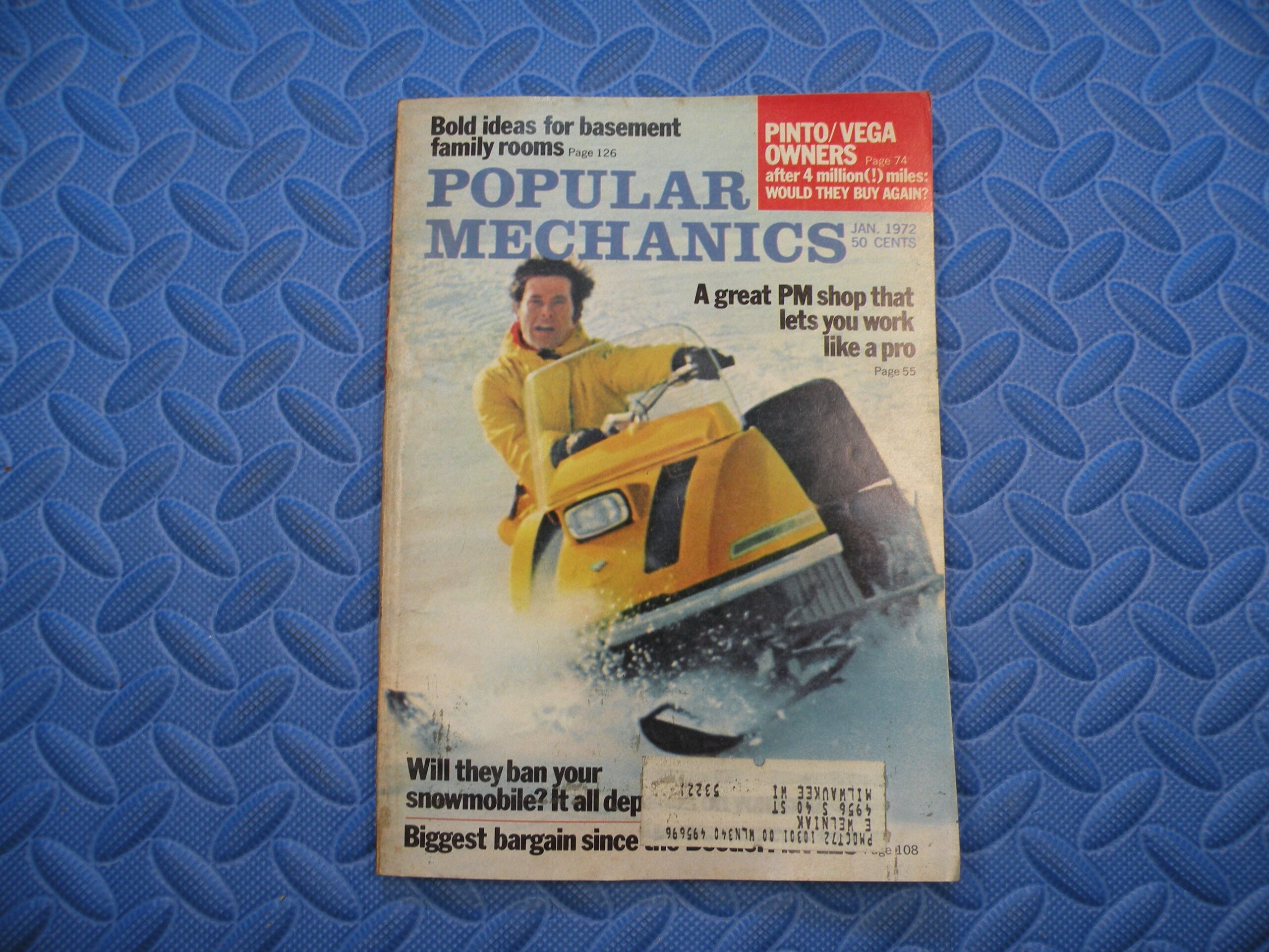 1972 Popular Mechanics January Magazine