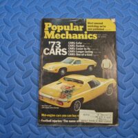 1972 Popular Mechanics October Magazine